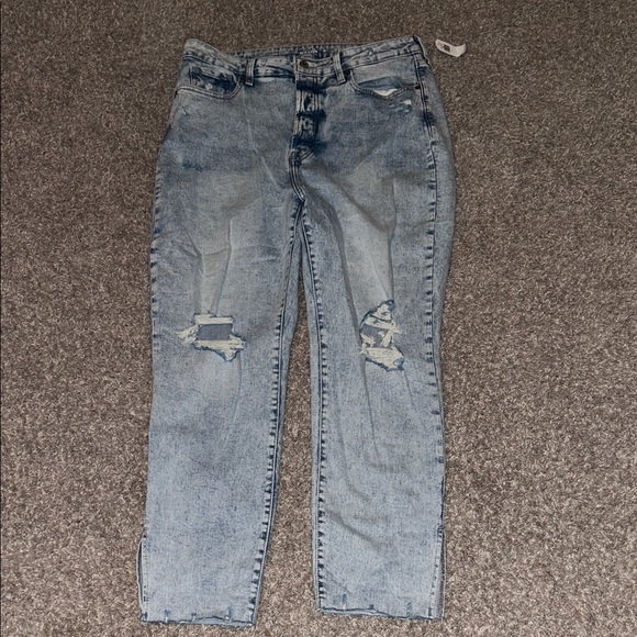 Old Navy Denim - Old Navy Light Blue Ripped Jeans